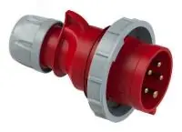 Вилка кабельная 32А/400V/3P+N+E/IP67, Shark, с защитой от перегибов и разгрузкой натяжения для кабел в Москве Вилка кабельная 32А/400V/3P+N+E/IP67, Shark, с защитой от перегибов и разгрузкой натяжения для кабел - foto