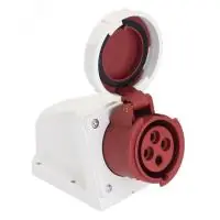 Розетка стационарная наружная 1142 3Р+РЕ 16А 380В IP67 EKF PROxima в Москве Розетка стационарная наружная 1142 3Р+РЕ 16А 380В IP67 EKF PROxima - foto