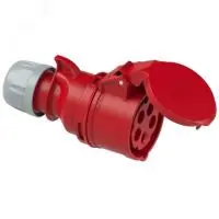 Розетка кабельная 32А/400V/3P+N+E/IP44 в Москве Розетка кабельная 32А/400V/3P+N+E/IP44 - foto