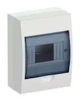 KREPTA 3 Корпус пластиковый ЩРН-П-6 IP41 белый IEK в Москве KREPTA 3 Корпус пластиковый ЩРН-П-6 IP41 белый IEK - foto