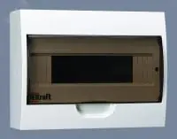 Корпус пласт. навесной 12 модулей. IP41. ЩРН-П-12 D в Москве Корпус пласт. навесной 12 модулей. IP41. ЩРН-П-12 D - foto