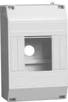 KREPTA 3 Корпус пластиковый КМПн 1/4 IP20 белый IEK в Москве KREPTA 3 Корпус пластиковый КМПн 1/4 IP20 белый IEK - foto