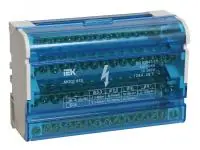 Шины на DIN-рейку в корпусе (кросс-модуль) 3L+PEN 4х15 ИЭК в Москве Шины на DIN-рейку в корпусе (кросс-модуль) 3L+PEN 4х15 ИЭК - foto