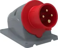 Вилка стационарная ССИ-514 16А-6ч/380-415В 3Р+РЕ IP44 MAGNUM ИЭК в Москве Вилка стационарная ССИ-514 16А-6ч/380-415В 3Р+РЕ IP44 MAGNUM ИЭК - foto